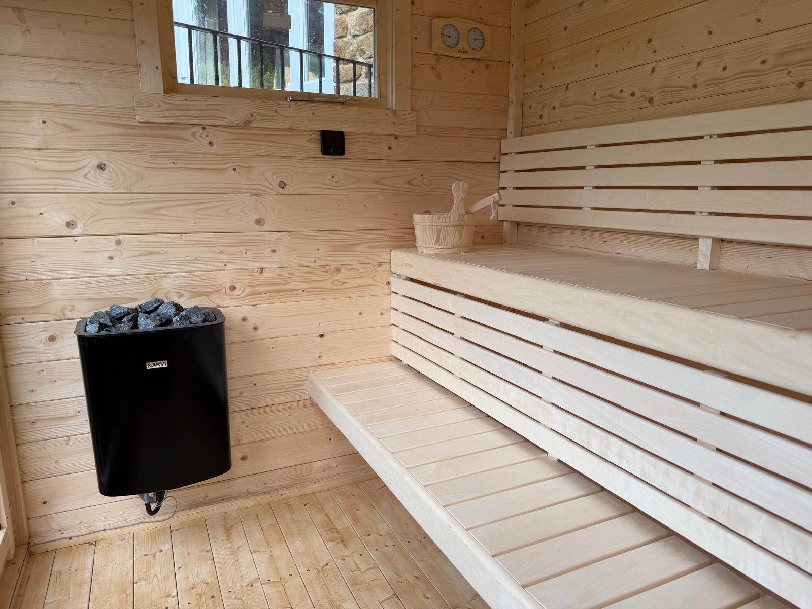 Sauna-interior